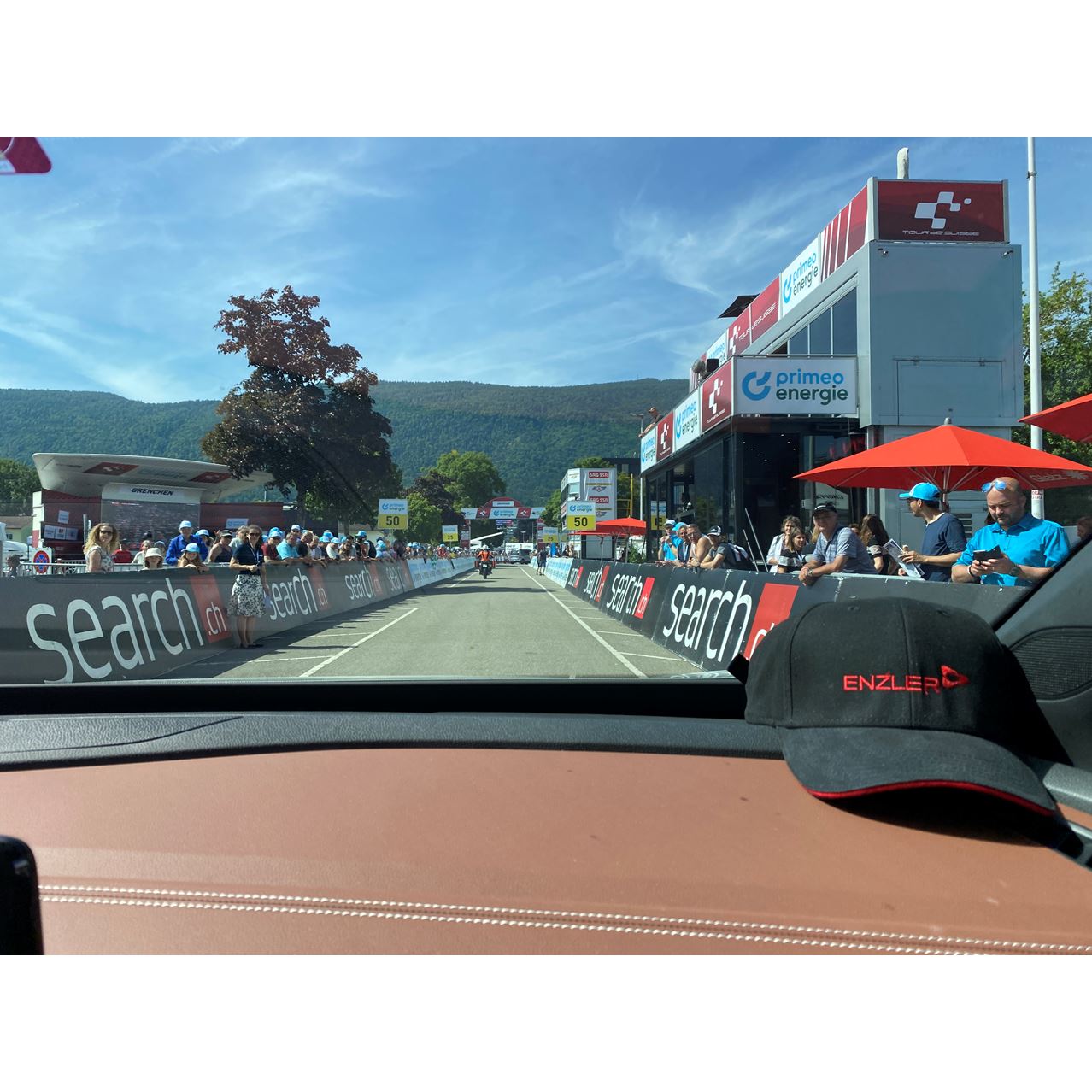 Zieleinfahrt Zieleinfahrt