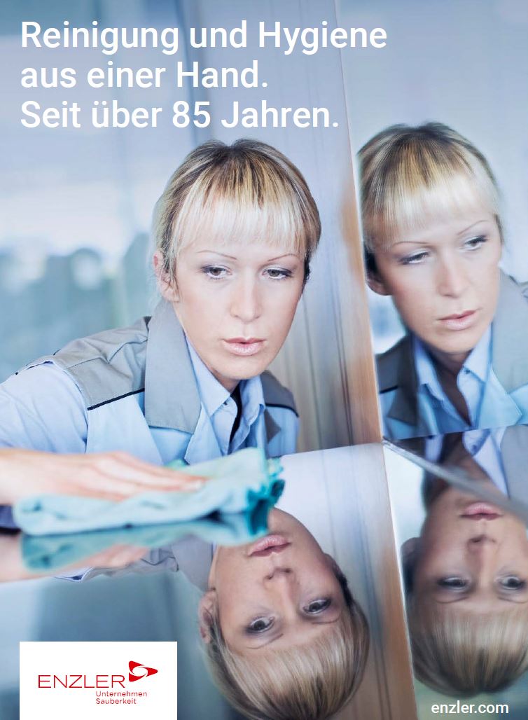 Enzler Inserat - Reinigung und Hygiene aus einer Hand