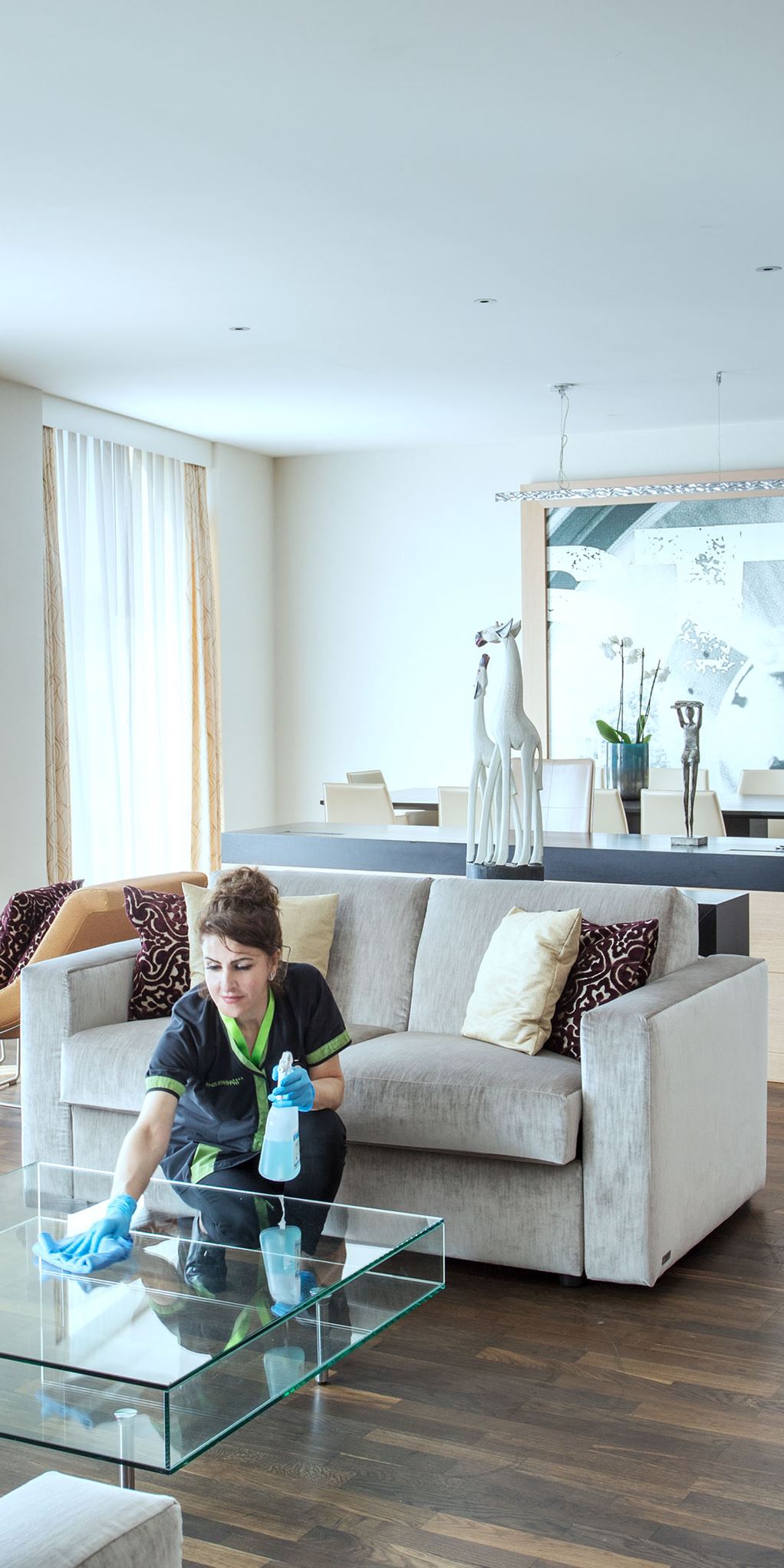 Reinigungsmitarbeiterin Reinigungsmitarbeiterin