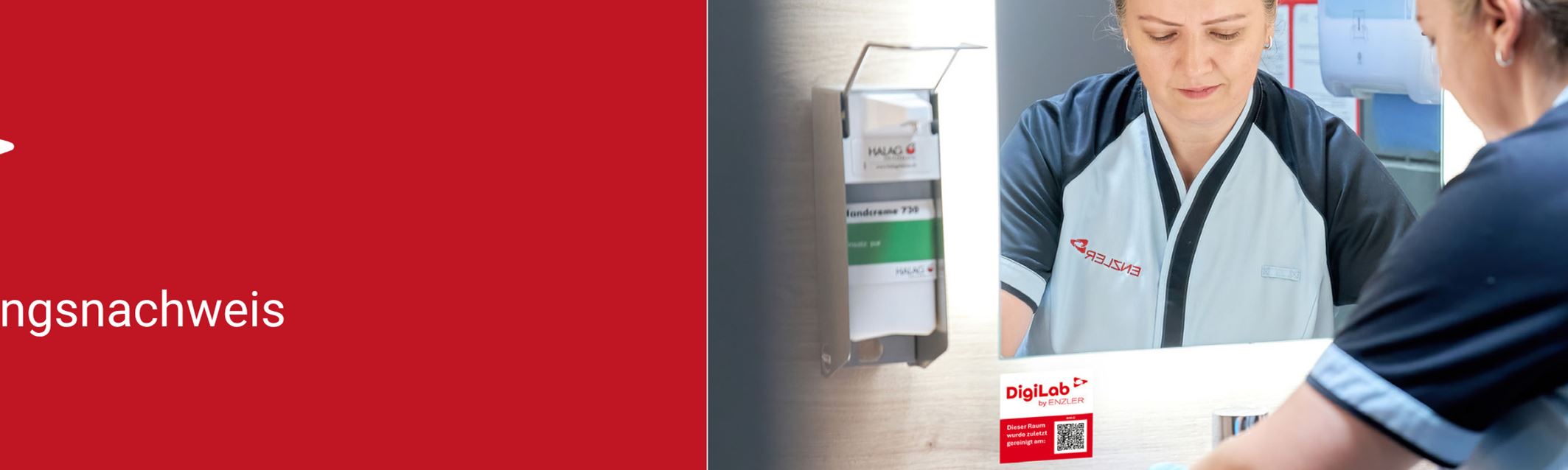 Webbanner Digilab Digitalerreinigungsnachweis Webbanner Digilab Digitalerreinigungsnachweis