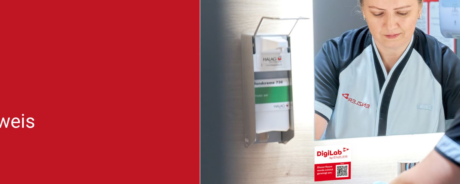 Webbanner Digilab Digitalerreinigungsnachweis Webbanner Digilab Digitalerreinigungsnachweis