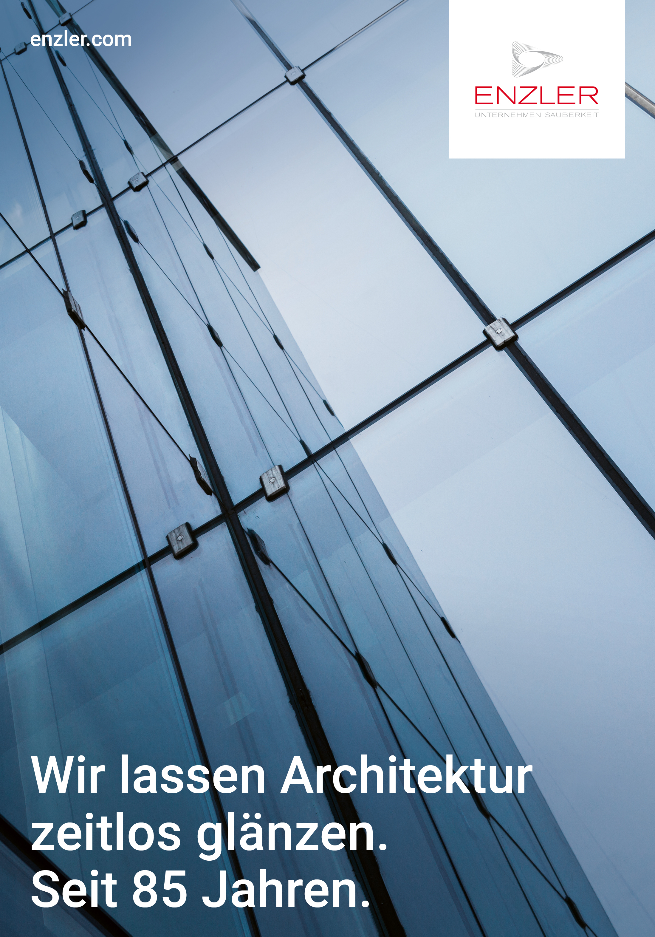 Werbekampagne Fassade