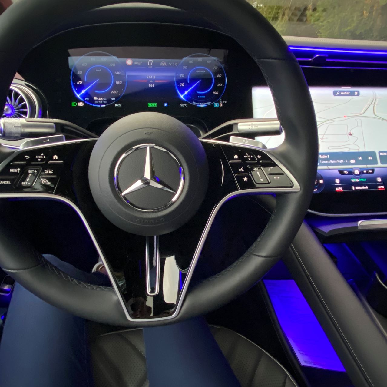 E-Auto von innen E-Auto von innen