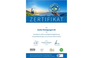 2025 E QSS Zertifikat Enzler Reinigungen AG 2025 E QSS Zertifikat Enzler Reinigungen AG
